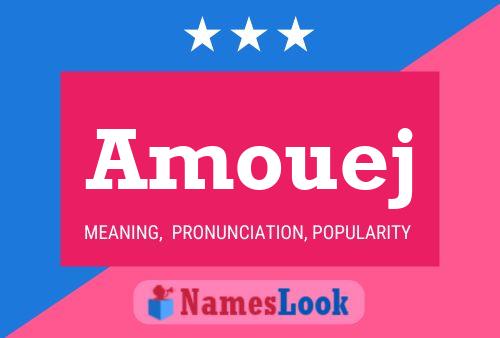 Amouej Name Poster