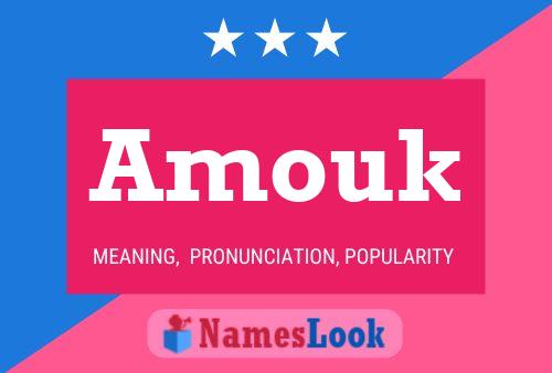 Amouk Name Poster