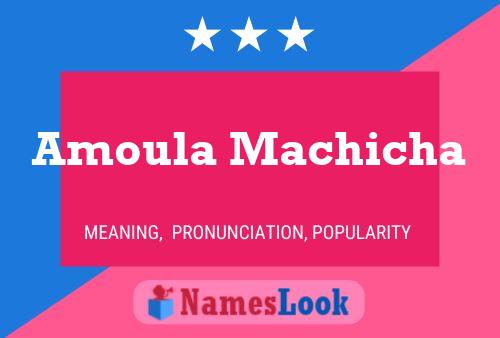 Amoula Machicha Name Poster