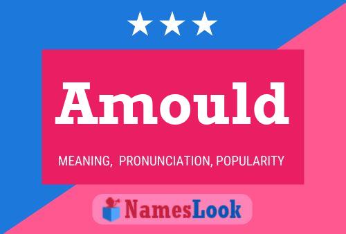 Amould Name Poster