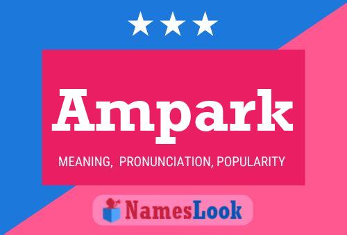 Ampark Name Poster