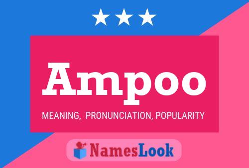 Ampoo Name Poster