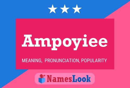 Ampoyiee Name Poster