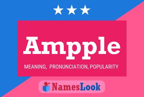 Ampple Name Poster