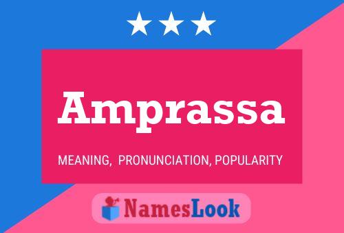 Amprassa Name Poster