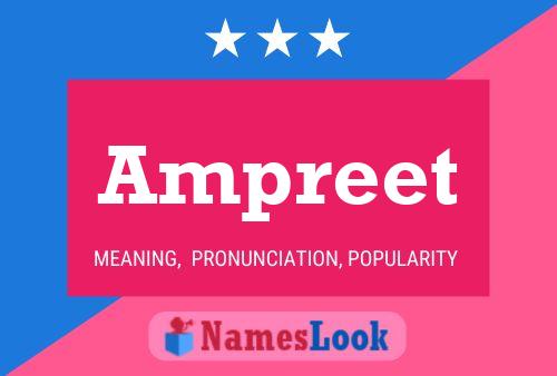 Ampreet Name Poster