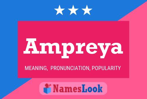 Ampreya Name Poster