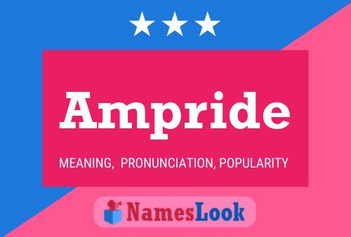 Ampride Name Poster