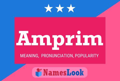 Amprim Name Poster