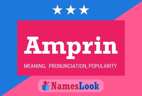 Amprin Name Poster