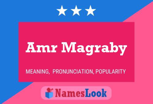 Amr Magraby Name Poster