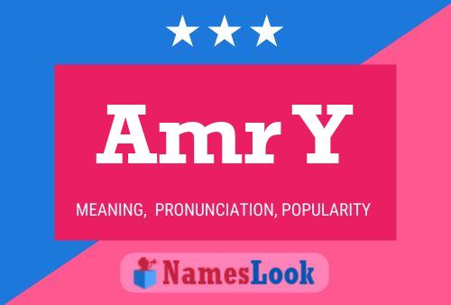 Amr Y Name Poster