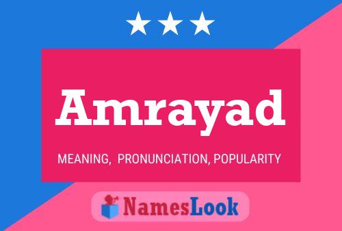 Amrayad Name Poster