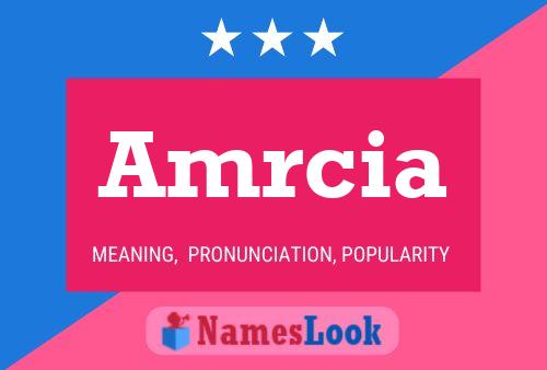 Amrcia Name Poster