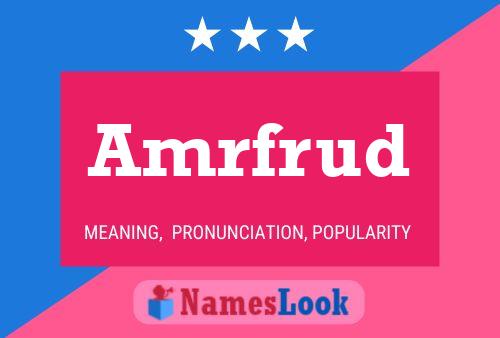 Amrfrud Name Poster