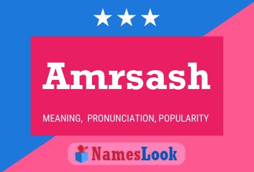 Amrsash Name Poster