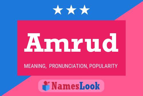 Amrud Name Poster