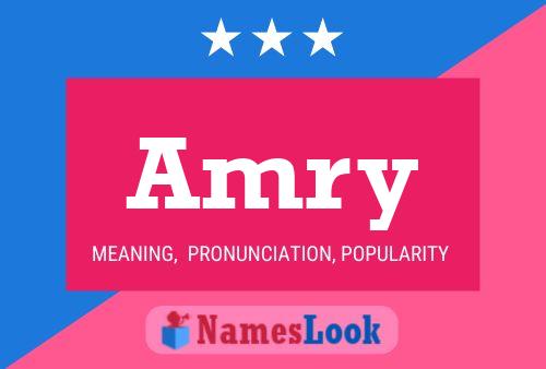 Amry Name Poster