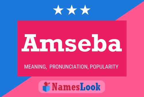 Amseba Name Poster