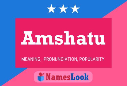 Amshatu Name Poster