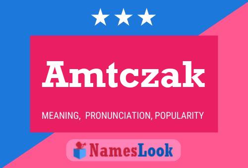 Amtczak Name Poster