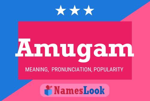 Amugam Name Poster