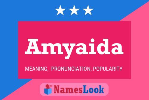 Amyaida Name Poster