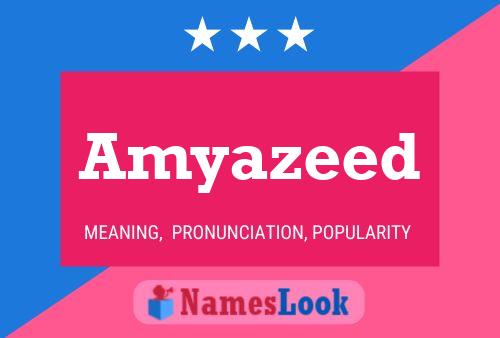 Amyazeed Name Poster