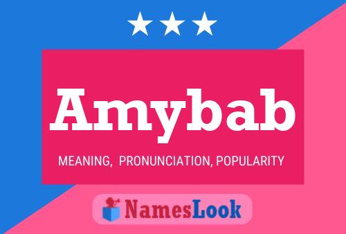 Amybab Name Poster