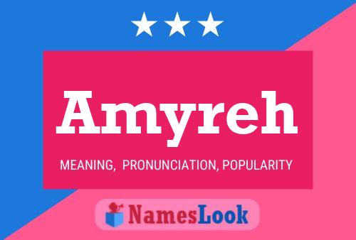 Amyreh Name Poster