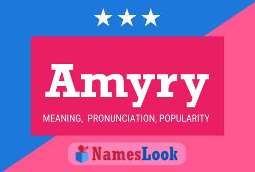 Amyry Name Poster