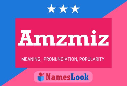 Amzmiz Name Poster