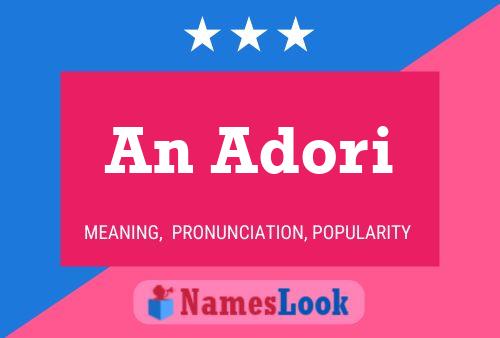 An Adori Name Poster