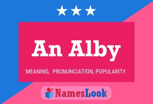 An Alby Name Poster