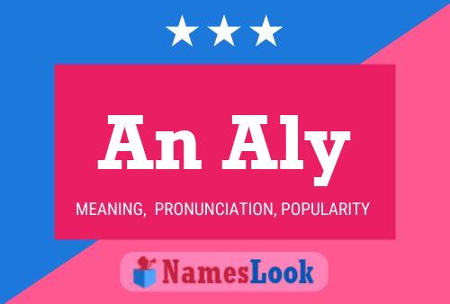 An Aly Name Poster