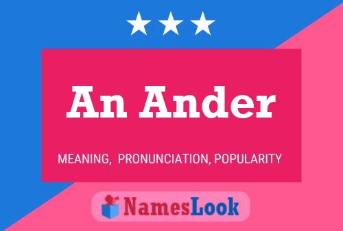 An Ander Name Poster