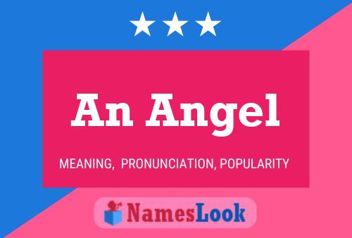 An Angel Name Poster