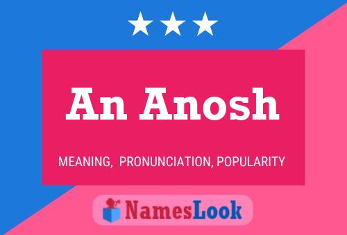 An Anosh Name Poster