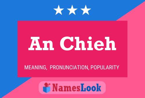 An Chieh Name Poster