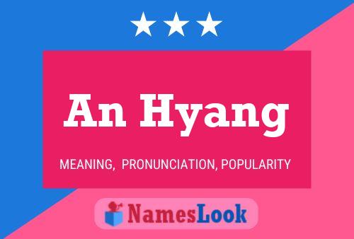 An Hyang Name Poster