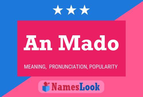 An Mado Name Poster