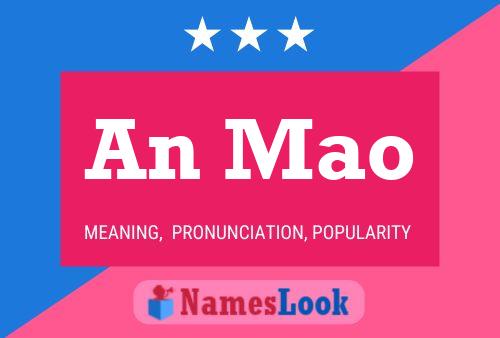 An Mao Name Poster