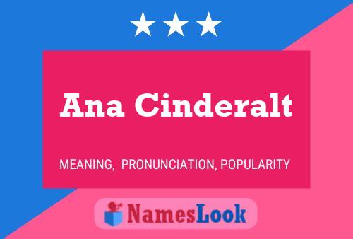 Ana Cinderalt Name Poster