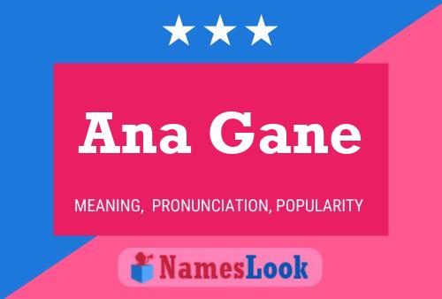 Ana Gane Name Poster