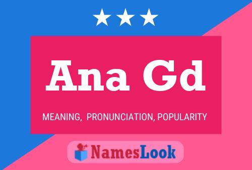 Ana Gd Name Poster