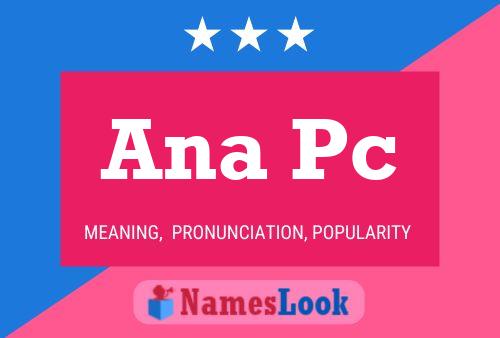 Ana Pc Name Poster