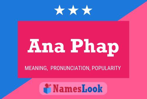 Ana Phap Name Poster