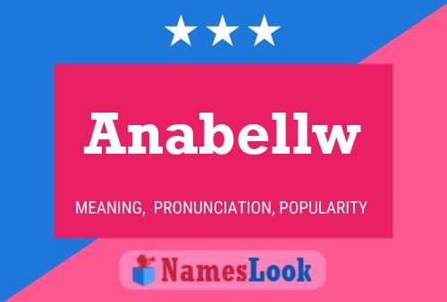 Anabellw Name Poster