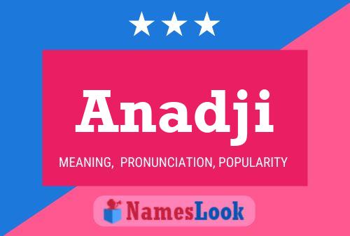 Anadji Name Poster