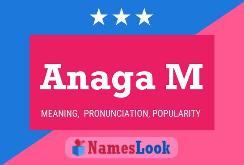 Anaga M Name Poster